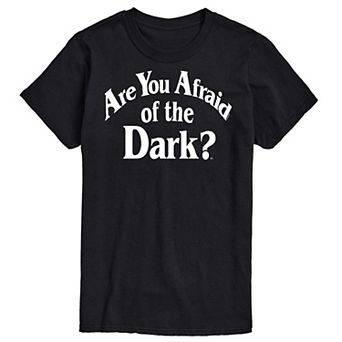 Big & Tall Are You Afraid of the Dark Logo Graphic Tee