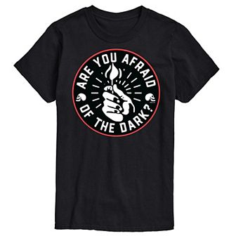Big & Tall Are You Afraid of the Dark Handheld Match Graphic Tee