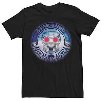 Big & Tall Marvel Guardians Of The Galaxy Star-Lord Legendary Outlaw Graphic Tee