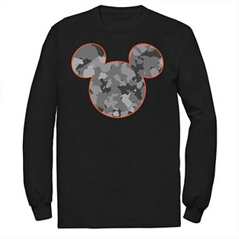 Big & Tall Disney Mickey Mouse Camo Logo Graphic Tee