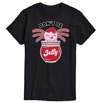 Big & Tall "Don’t Be Jelly" Axlotl Graphic Tee