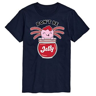 Big & Tall "Don’t Be Jelly" Axlotl Graphic Tee