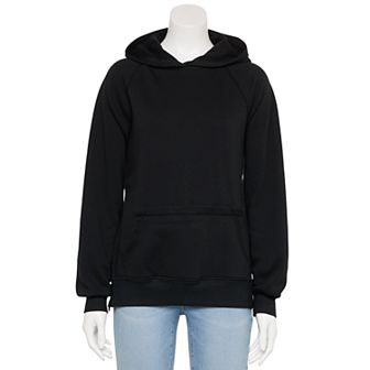 Juniors' SO® Adaptive Long Sleeve Raglan Hoodie