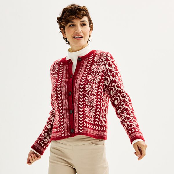 新品S Adidas CARDIGAN FAIR ISLE ニットKS5985 FAIR ISLE CARDIGAN - Brown | adidas Hong Kong