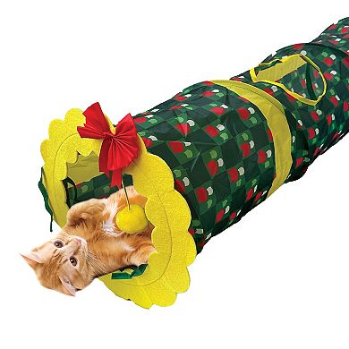Meow Wreath Cat Tunnel