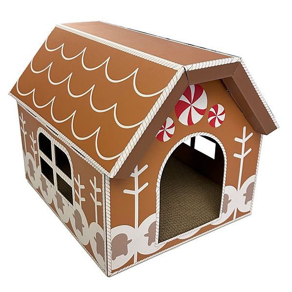 Cat gingerbread outlet scratch house