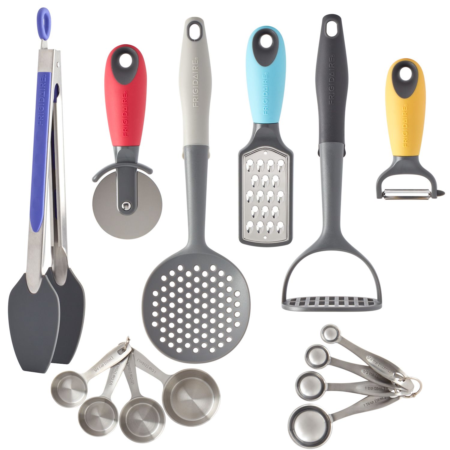 Oster 19 Piece Nylon And Stainless Steel Kitchen Tool And Utensil