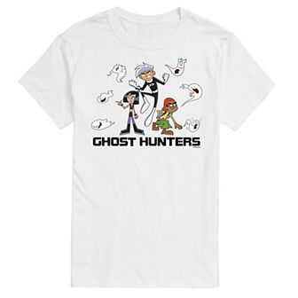 Big & Tall Danny Phantom Ghost Hunters Graphic Tee