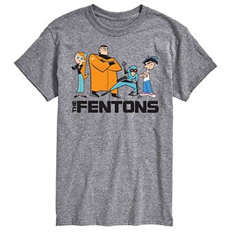 Big & Tall Danny Phantom The Fentons Graphic Tee
