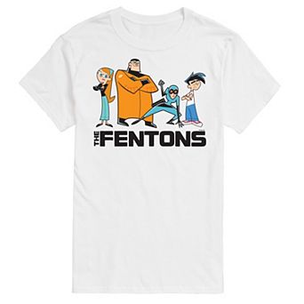 Big & Tall Danny Phantom The Fentons Graphic Tee