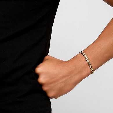 Adornia 14k Gold Plated Stainless Steel Chain Bracelet