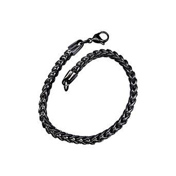 Men's Adornia Stainless Steel 6mm Franco Chain Bracelet
