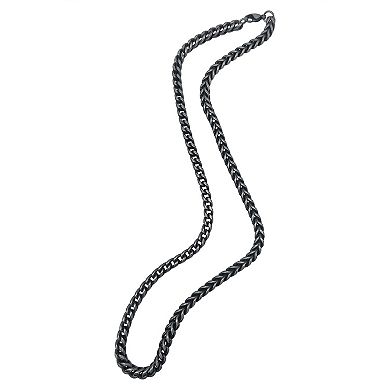 Adornia Men's Stainless Steel Franco Chain Bracelet