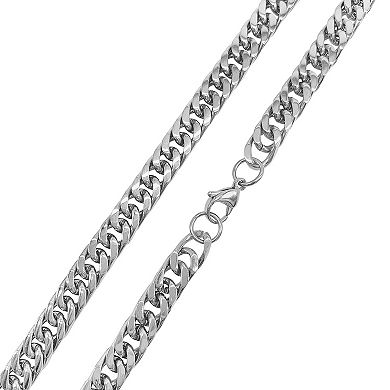 Adornia Stainless Steel Chain Necklace