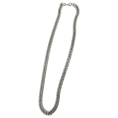 Adornia Stainless Steel Chain Necklace