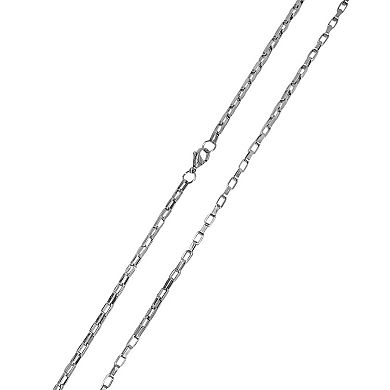 Adornia Men's Box Chain Necklace