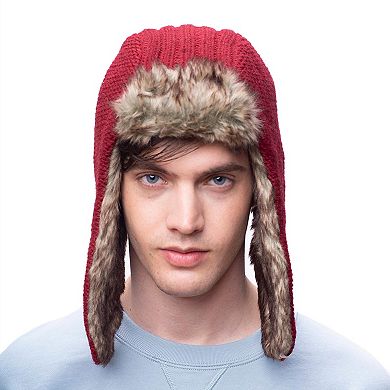 Winter trapper hat