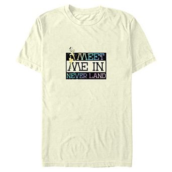 Disney's Peter Pan Juniors' Tinkerbell Meet Me In Never Land Boyfriend Graphic Tee