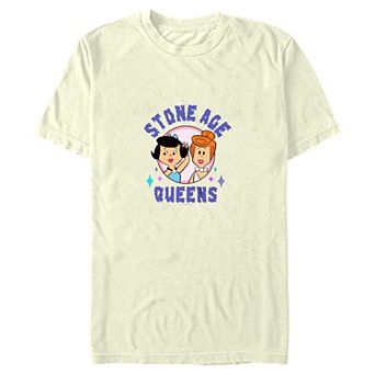 Juniors' The Flintstones Stone Age Queens Boyfriend Graphic Tee