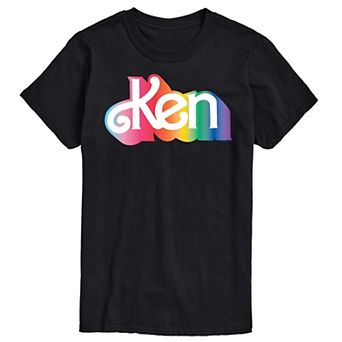 Men's Barbie Ken Logo Graphic Tee