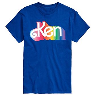 Men's Barbie Ken Logo Graphic Tee