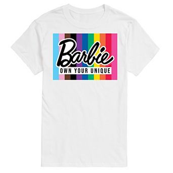 Men's Barbie Own Your Unique Graphic Tee