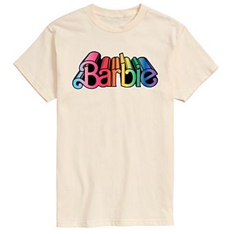 Men's Barbie Pride Logo Graphic Tee