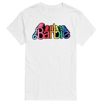 Men's Barbie Pride Logo Graphic Tee