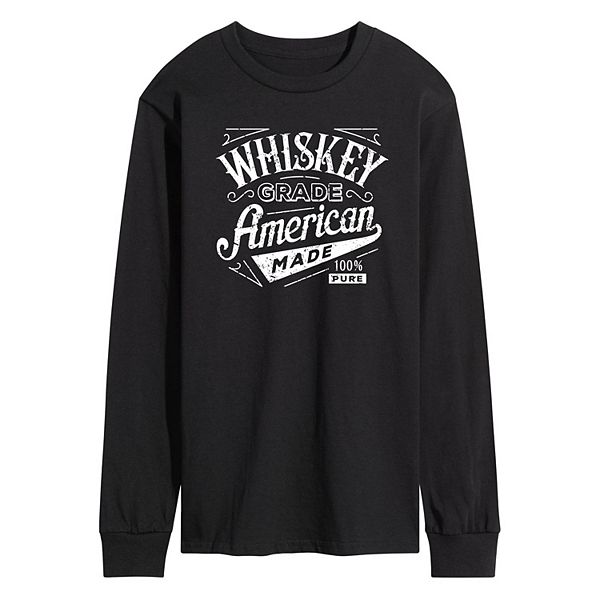 Men's Whiskey Grade Long Sleeve Graphic Tee