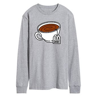 Men's Tea Shirt Long Sleeve Graphic Tee
