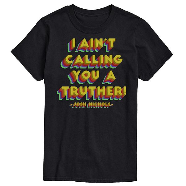 Big & Tall Nickelodeon Drake And Josh Truther Graphic Tee