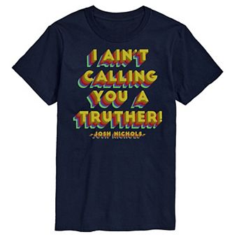 Big & Tall Nickelodeon Drake And Josh Truther Graphic Tee