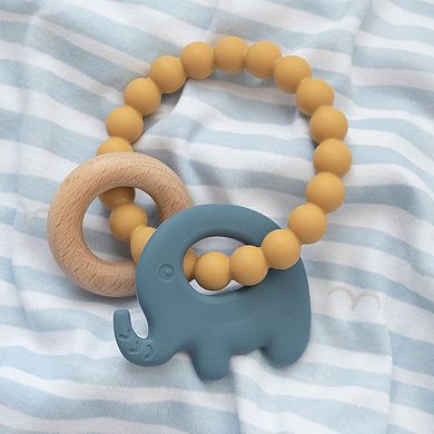 Playground Silicone Lilac Elephant Teether