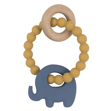 Playground Silicone Lilac Elephant Teether