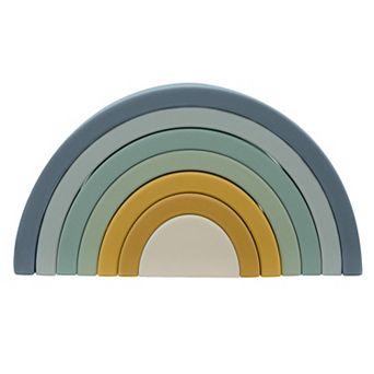 Playground Silicone 7 pc Rainbow Stacker