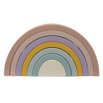 Playground Silicone 7 pc Rainbow Stacker