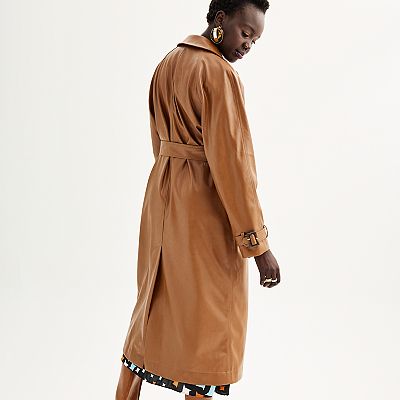 Kohls womens trench coat outlet