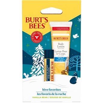 Burt’s Bees® Hive Favorites Vanilla Bean 2 pc Lip Balm and Lotion Gift Set