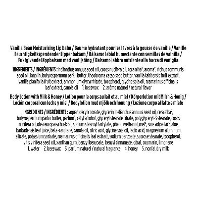 Burt’s Bees® Hive Favorites Vanilla Bean 2-pc. Lip Balm and Lotion Gift Set
