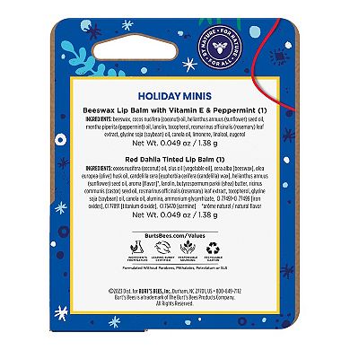 Burt’s Bees Holiday Minis Lip Balm Gift Set