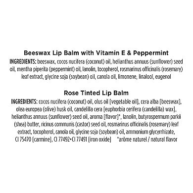 Burt's Bees Holiday Lip Balm 2 Piece Gift Set