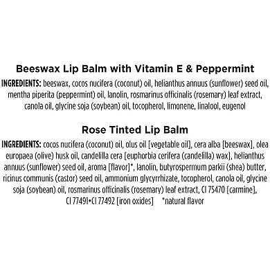 Burt's Bees Holiday Lip Balm 2 Piece Gift Set