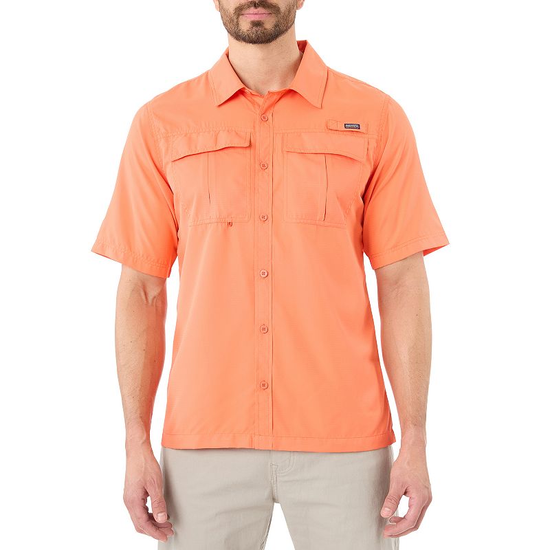 Auburn Columbia Tamiami PFG Shirt -Navy