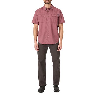 Mens Smith's Workwear Sandwashed Work Shirt