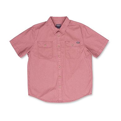 Mens Smith's Workwear Sandwashed Work Shirt