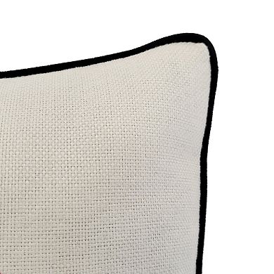 Edie@Home Rainbow "Love" Decorative Pillow