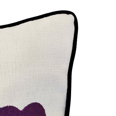 Edie@Home "love is love" Hearts Decorative Pillow