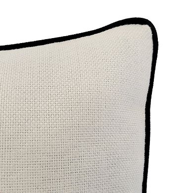 Edie@Home "be proud" Rainbow Decorative Throw Pillow