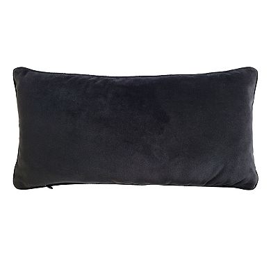 Edie@Home 'Namaste' Embroidered Decorative Pillow