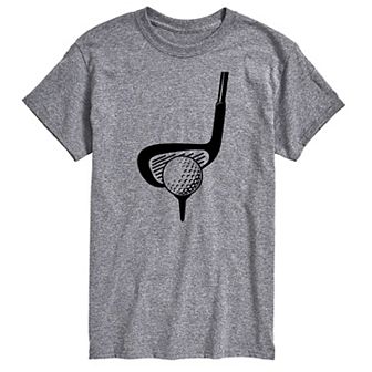 Men's Golf Club Behind Ball Graphic Tee